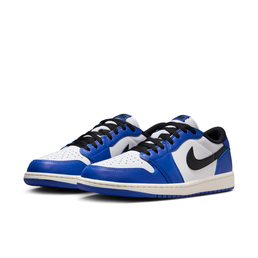 AIR JORDAN 1 LOW 'GAME ROYAL' - WHITE/BLACK-GAME ROYAL-SAIL