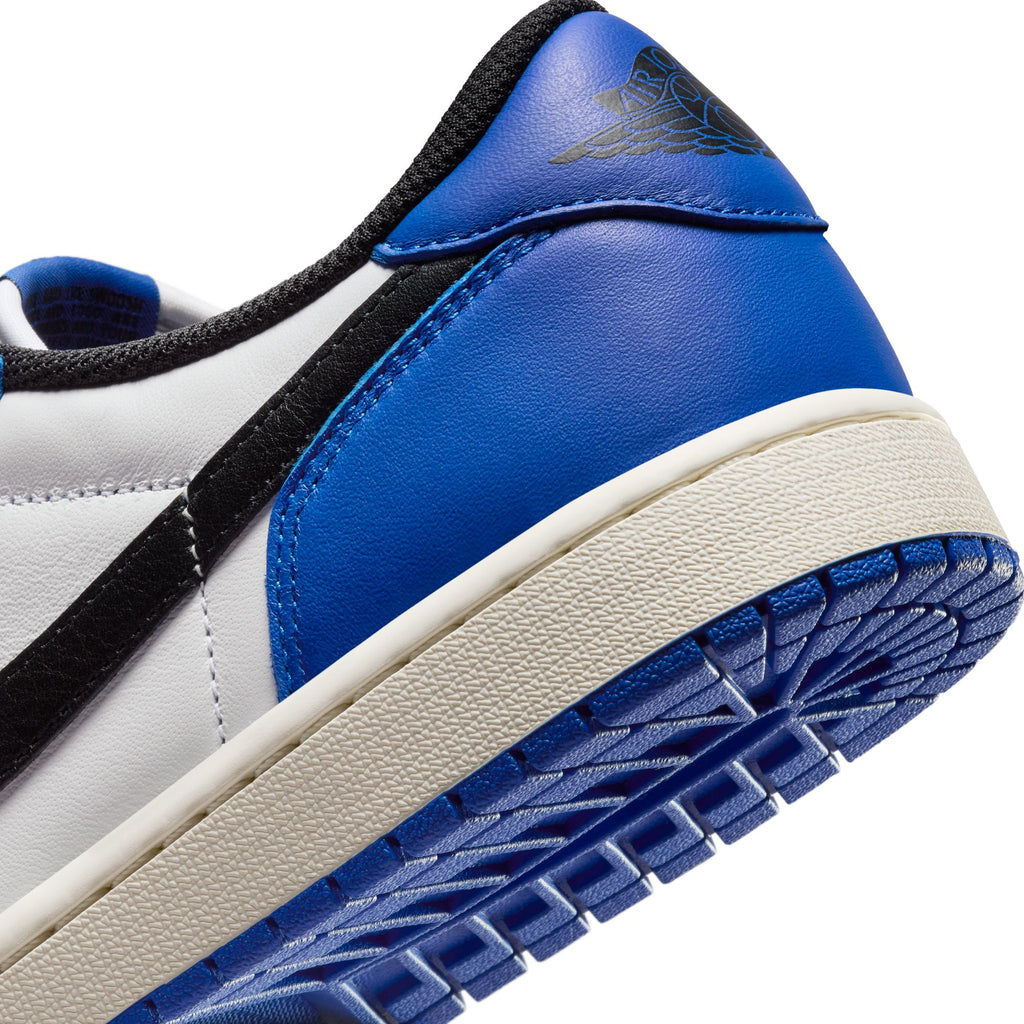 AIR JORDAN 1 LOW 'GAME ROYAL' - WHITE/BLACK-GAME ROYAL-SAIL