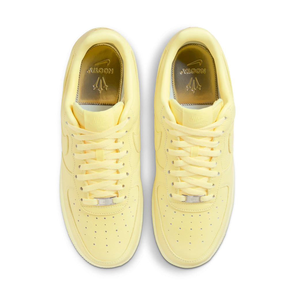 NIKE x NOCTA AIR FORCE 1 LOW - CITRON TINT/COBALT TINT-METALLIC SILVER