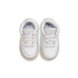 AIR JORDAN 3 RETRO TD ' LUCKY SHORTS' - SUMMIT WHITE/HYDROGEN BLUE-LEGEND BLUE