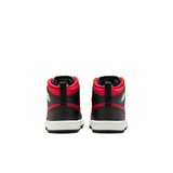 AIR JORDAN 1 MID PS - BLACK/VARSITY RED-SUMMIT