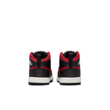 AIR JORDAN 1 MID TD - BLACK/VARSITY RED-SUMMIT