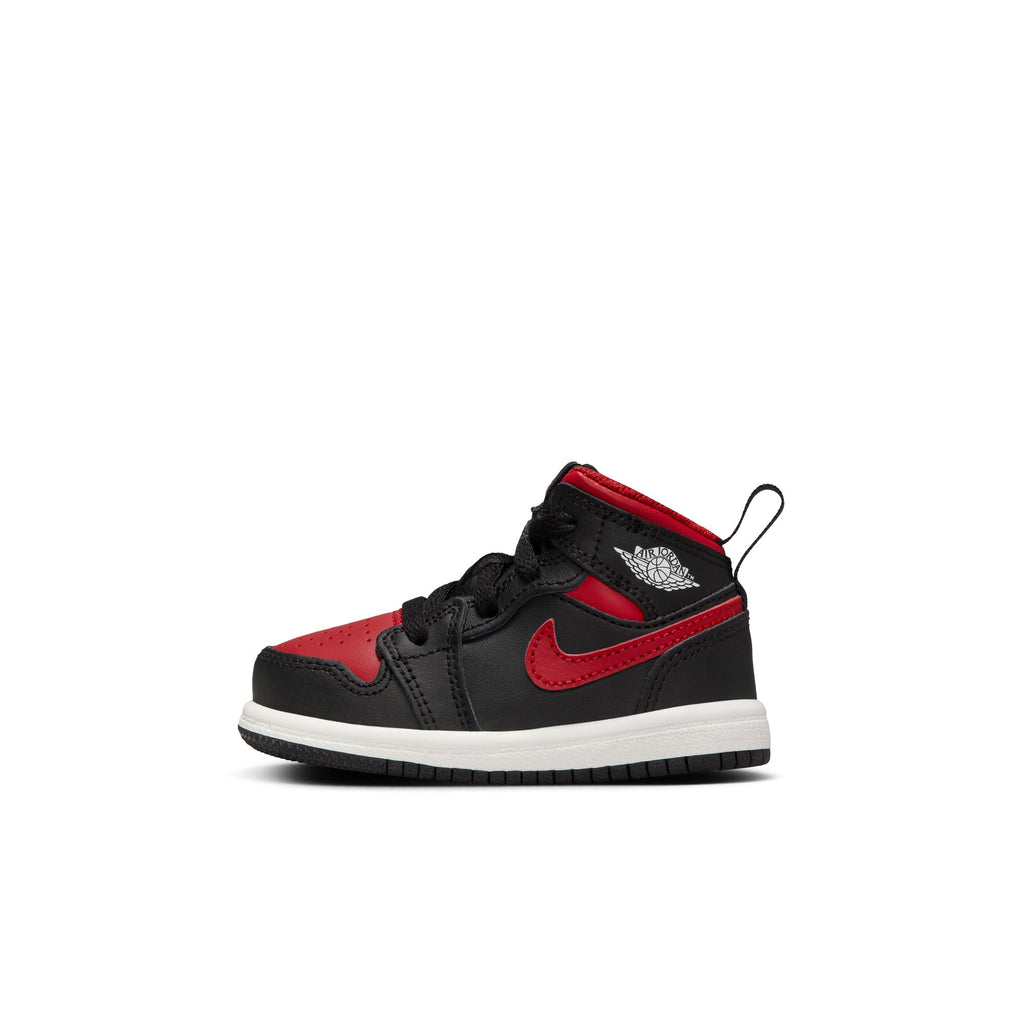 AIR JORDAN 1 MID TD - BLACK/VARSITY RED-SUMMIT