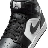 AIR JORDAN 1 MID - BLACK/OFF NOIR-SUMMIT WHITE