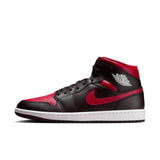 AIR JORDAN 1 MID - BLACK/VARSITY RED-SUMMIT