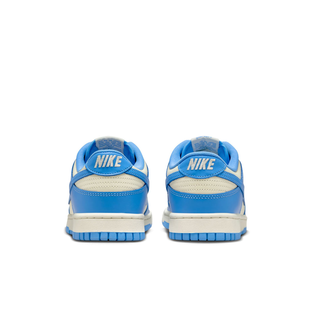 NIKE DUNK LOW RETRO - COCONUT MILK/UNIVERSITY BLUE-GYM RED