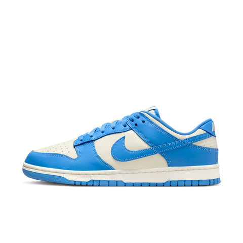 NIKE DUNK LOW RETRO - COCONUT MILK/UNIVERSITY BLUE-GYM RED