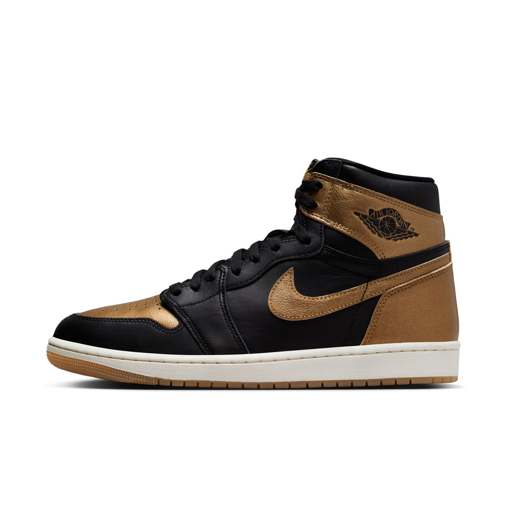 AIR JORDAN 1 RETRO HIGH OG "BLACK AND GOLD" - BLACK/METALLIC GOLD-SAIL