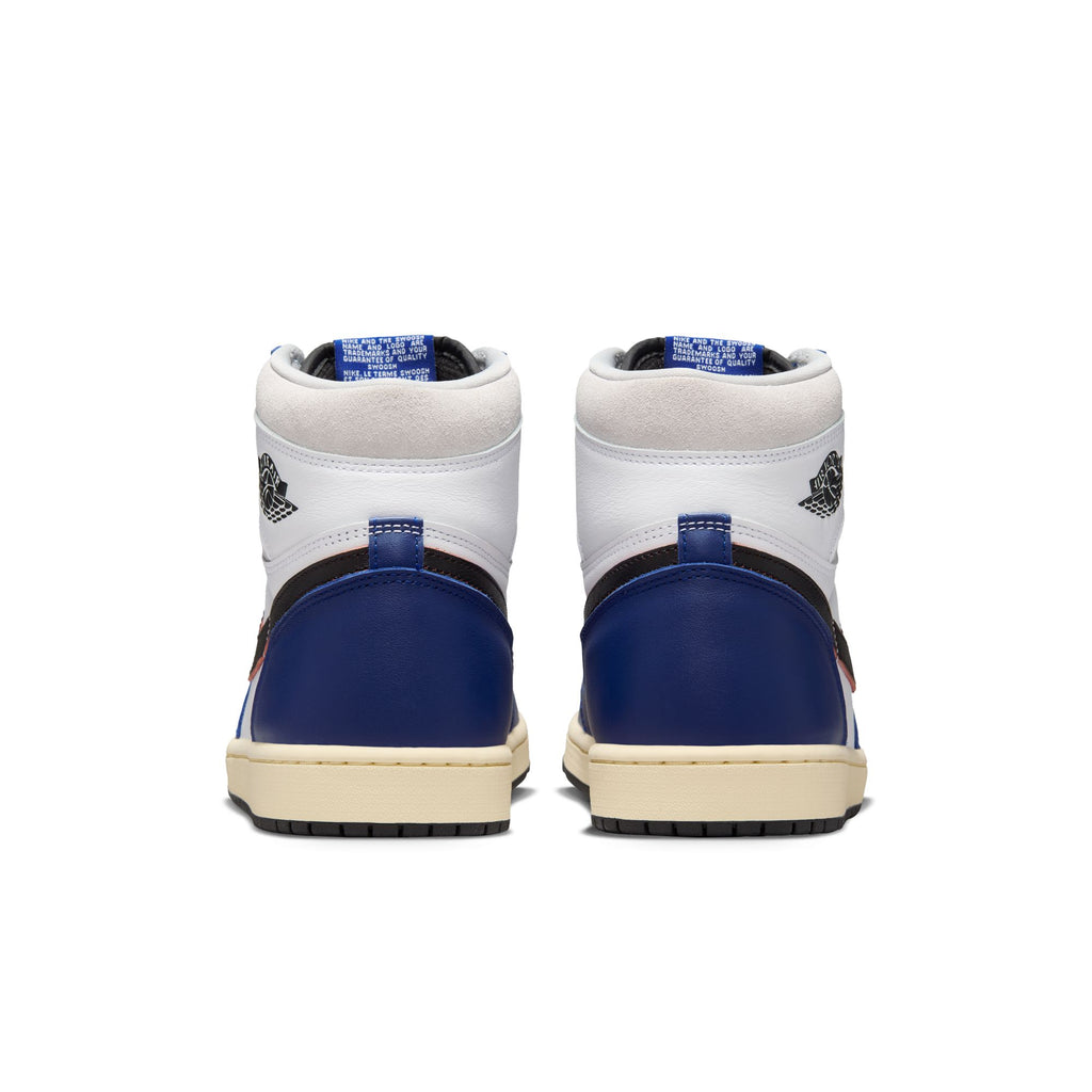 AIR JORDAN 1 RETRO HIGH OG - WHITE/BLACK-NEUTRAL GREY-DEEP ROYAL BLUE