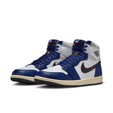 AIR JORDAN 1 RETRO HIGH OG - WHITE/BLACK-NEUTRAL GREY-DEEP ROYAL BLUE