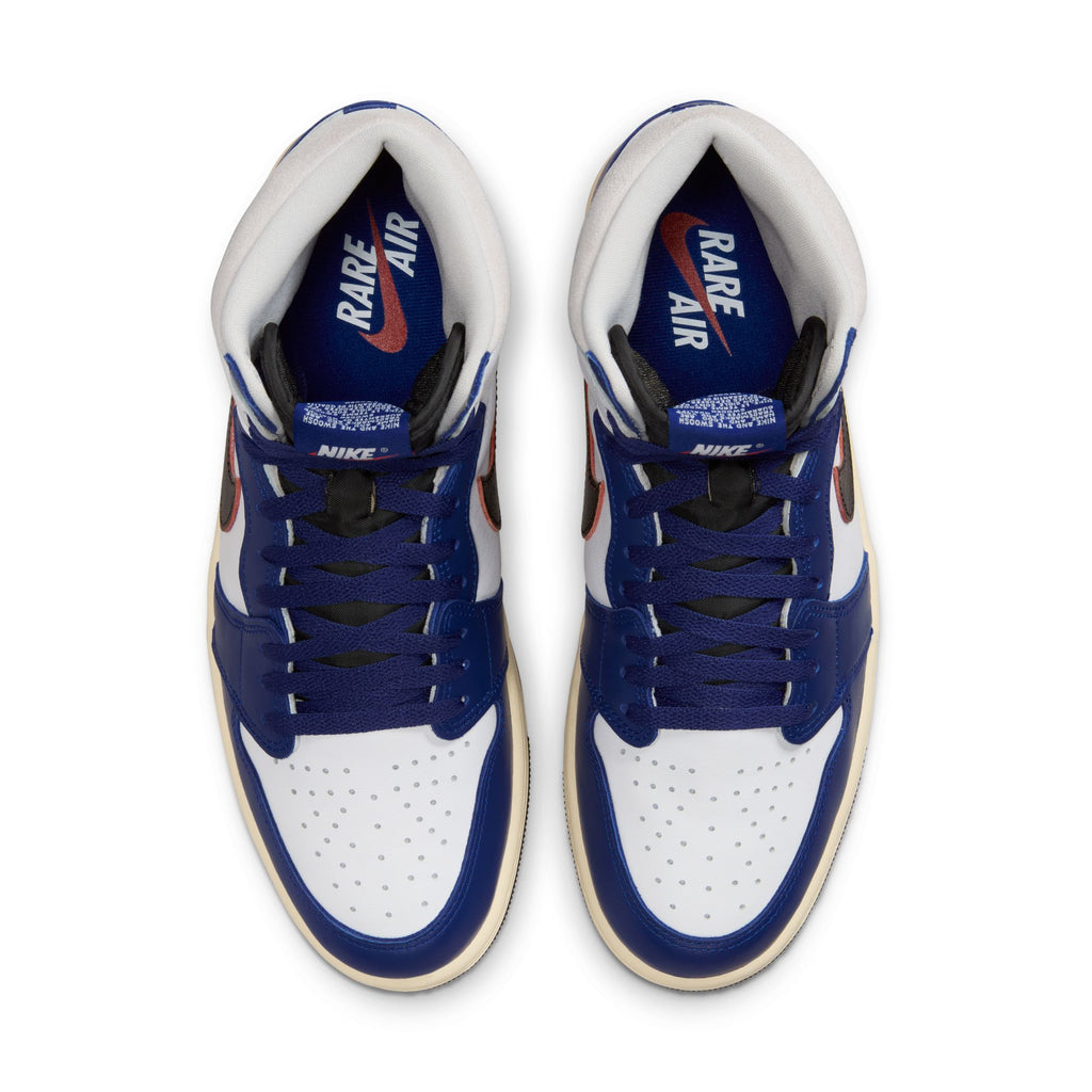 AIR JORDAN 1 RETRO HIGH OG - WHITE/BLACK-NEUTRAL GREY-DEEP ROYAL BLUE