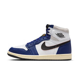 AIR JORDAN 1 RETRO HIGH OG - WHITE/BLACK-NEUTRAL GREY-DEEP ROYAL BLUE