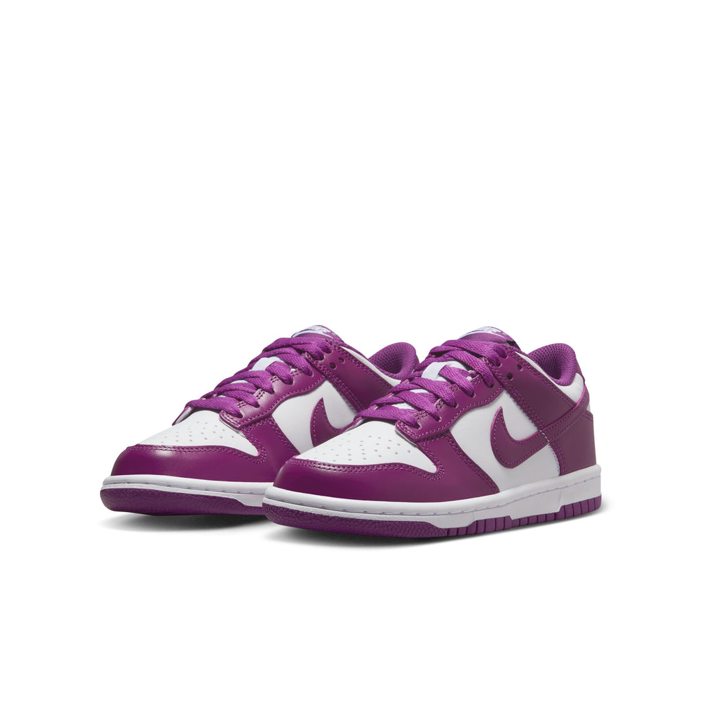 NIKE DUNK LOW GS - WHITE/VIOTECH-WHITE