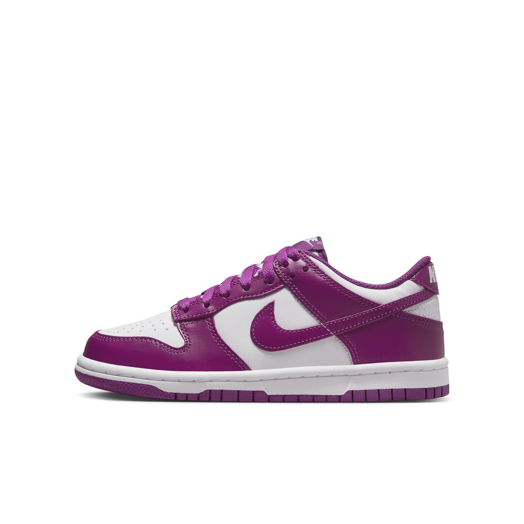 NIKE DUNK LOW GS - WHITE/VIOTECH-WHITE