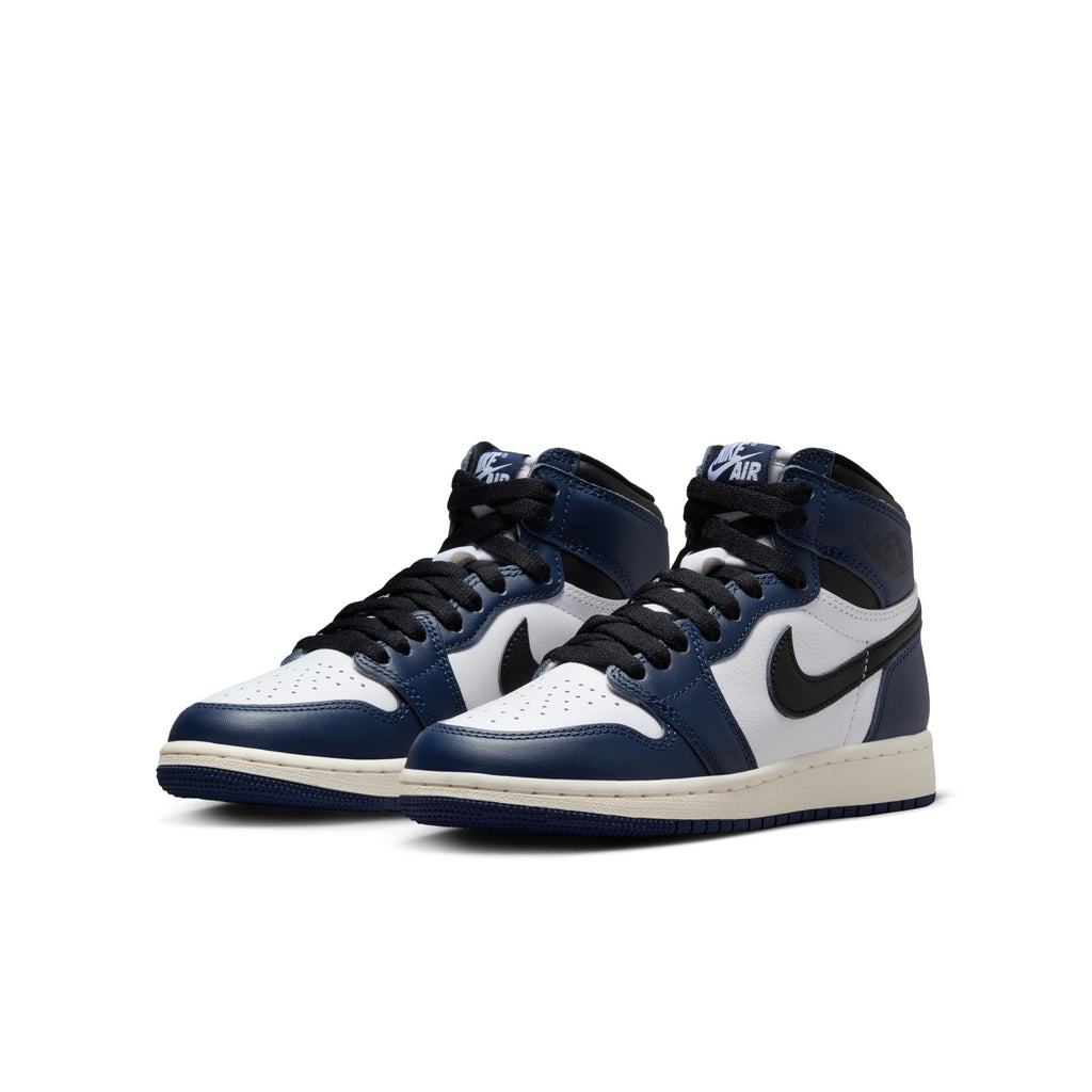 AIR JORDAN 1 RETRO HIGH OG "MIDNIGHT NAVY" GS - MIDNIGHT NAVY/BLACK-WHITE-SAIL