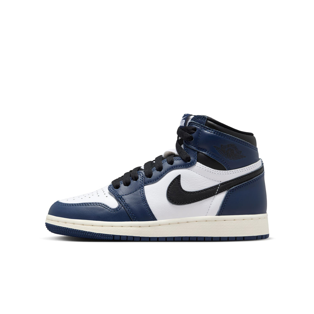 AIR JORDAN 1 RETRO HIGH OG "MIDNIGHT NAVY" GS - MIDNIGHT NAVY/BLACK-WHITE-SAIL