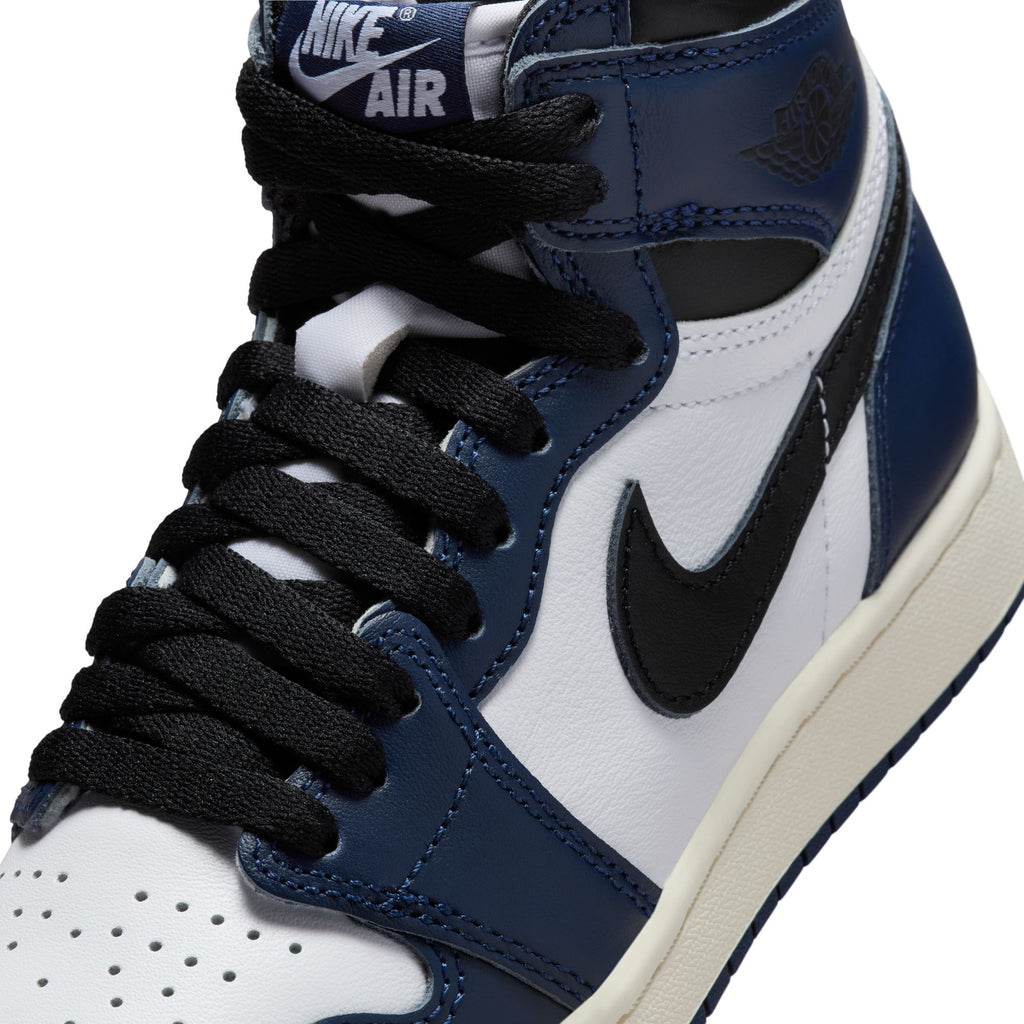 AIR JORDAN 1 RETRO HIGH OG "MIDNIGHT NAVY" GS - MIDNIGHT NAVY/BLACK-WHITE-SAIL