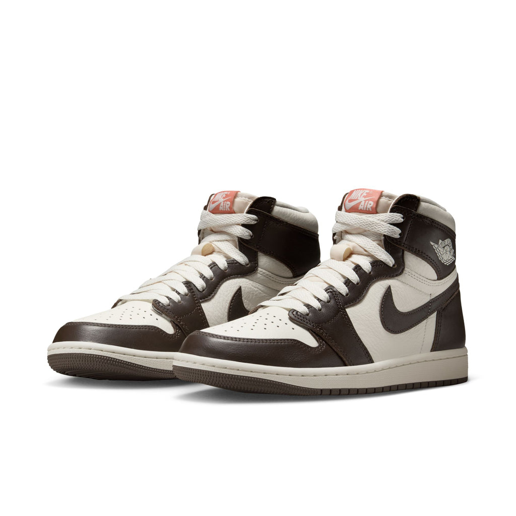 WOMEN'S AIR JORDAN 1 HIGH OG - BAROQUE BROWN/SAIL-LT MADDER ROOT