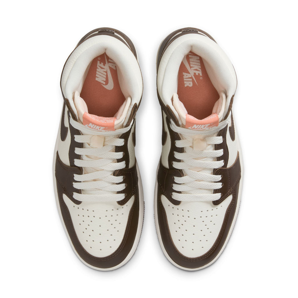 WOMEN'S AIR JORDAN 1 HIGH OG - BAROQUE BROWN/SAIL-LT MADDER ROOT