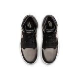 AIR JORDAN 1 RETRO HIGH OG 'SATIN SHADOW' PS - BLACK/MEDIUM GREY/WHITE