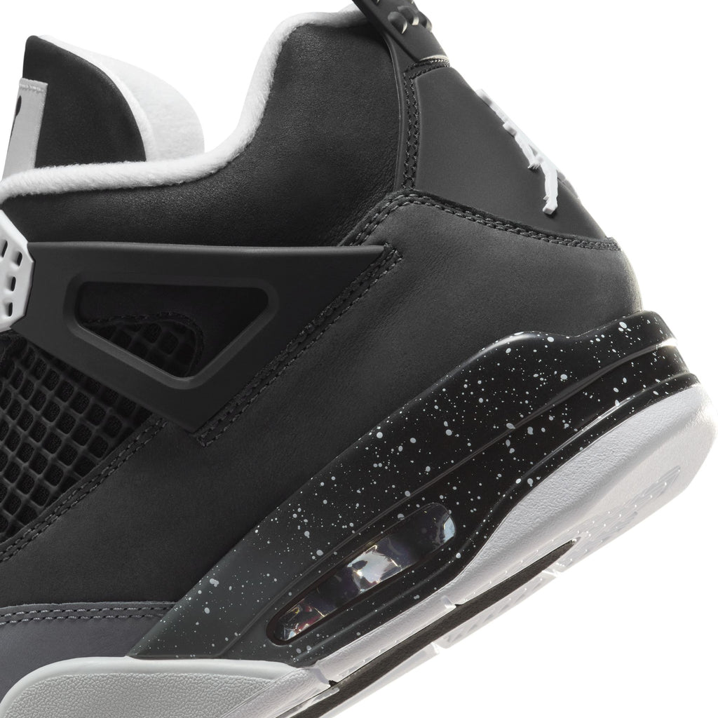 AIR JORDAN 4 RETRO 'FEAR'- BLACK/WHITE-ANTHRACITE-BLACK