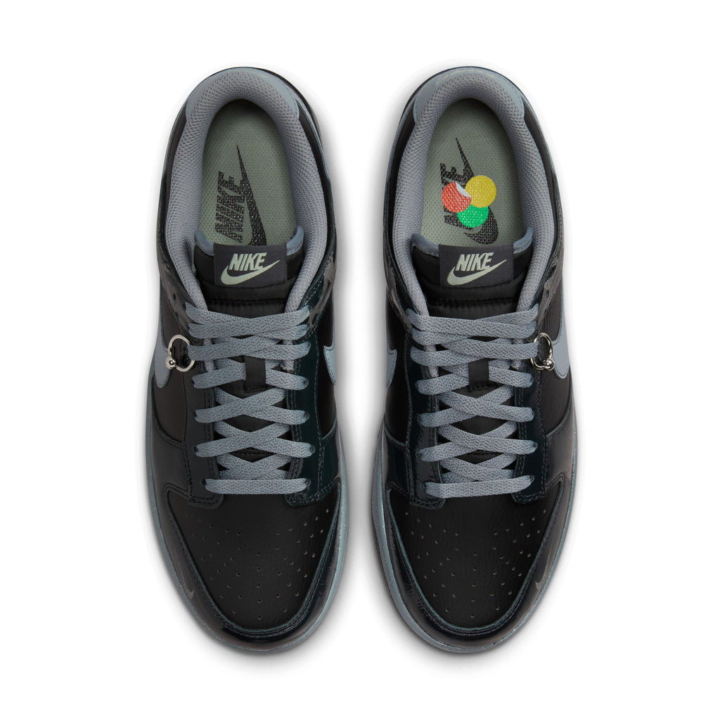 NIKE DUNK LOW RETRO  QS - NOIR/COOL GREY-BLACK