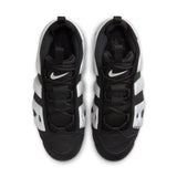 NIKE AIR MORE UPTEMPO LOW - BLACK/PHOTON DUST-METALLIC SILVER