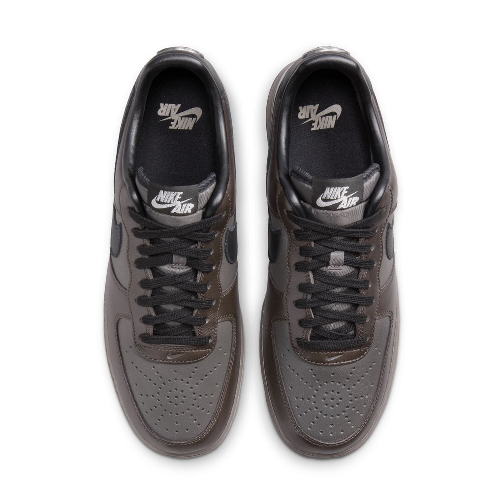 NIKE AIR FORCE 1 LOW - BLACK TEA/BLACK-PETRA BROWN-OLIVE GREY