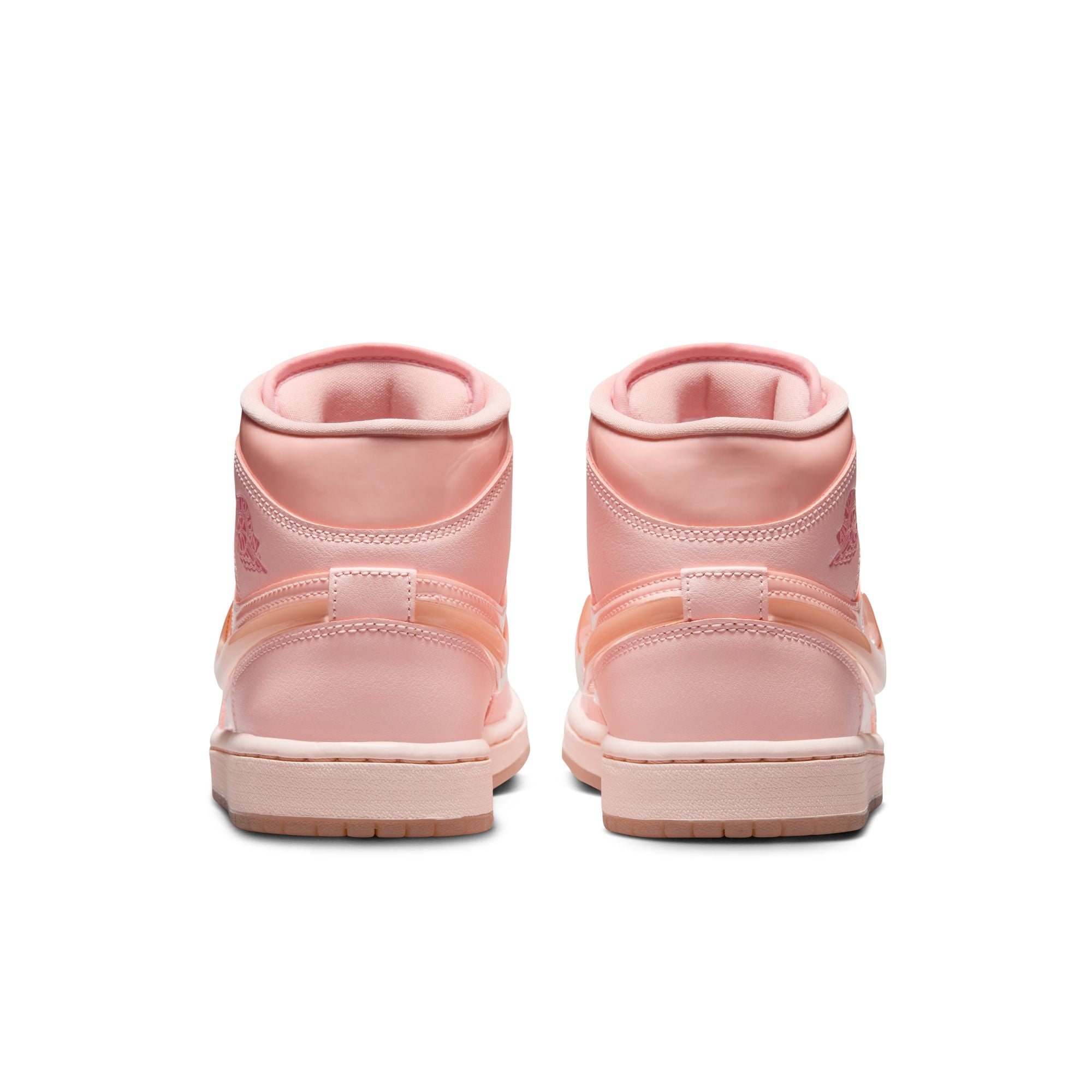 WOMENS AIR JORDAN 1 MID SE - WASHED CORAL/PINK SALT â Creme321