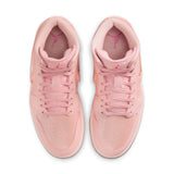 WOMENS AIR JORDAN 1 MID SE - WASHED CORAL/PINK SALT