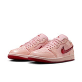 WOMENS AIR JORDAN 1 LOW SE - WASHED CORAL/GYM RED-WASHED CORAL