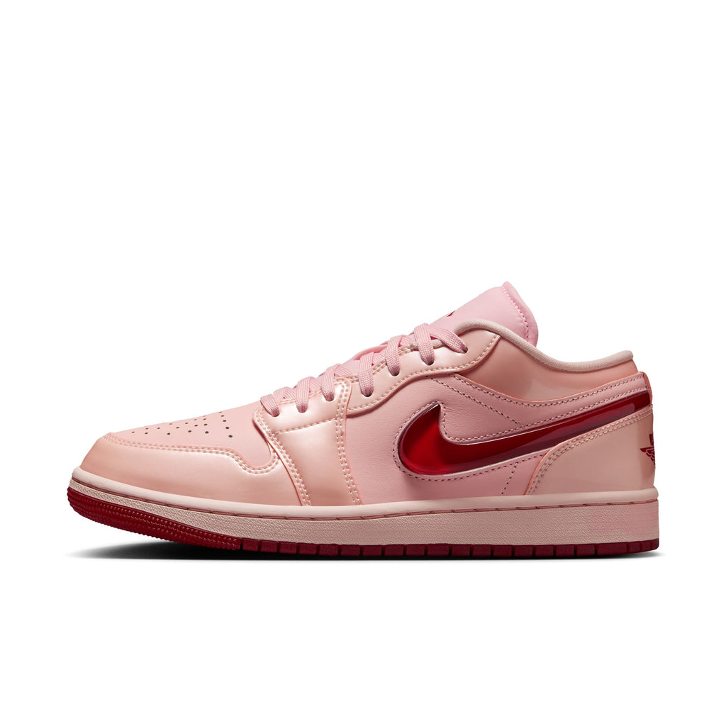 WOMENS AIR JORDAN 1 LOW SE - WASHED CORAL/GYM RED-WASHED CORAL