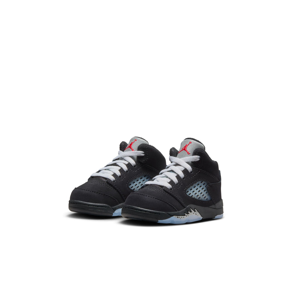 AIR JORDAN 5 RETRO TD 'REIMAGINED' - BLACK/WHITE-METALLIC SILVER-FIRE RED