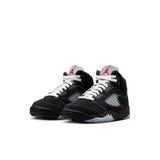 AIR JORDAN 5 RETRO PS 'REIMAGINED' - BLACK/WHITE-METALLIC SILVER-FIRE RED