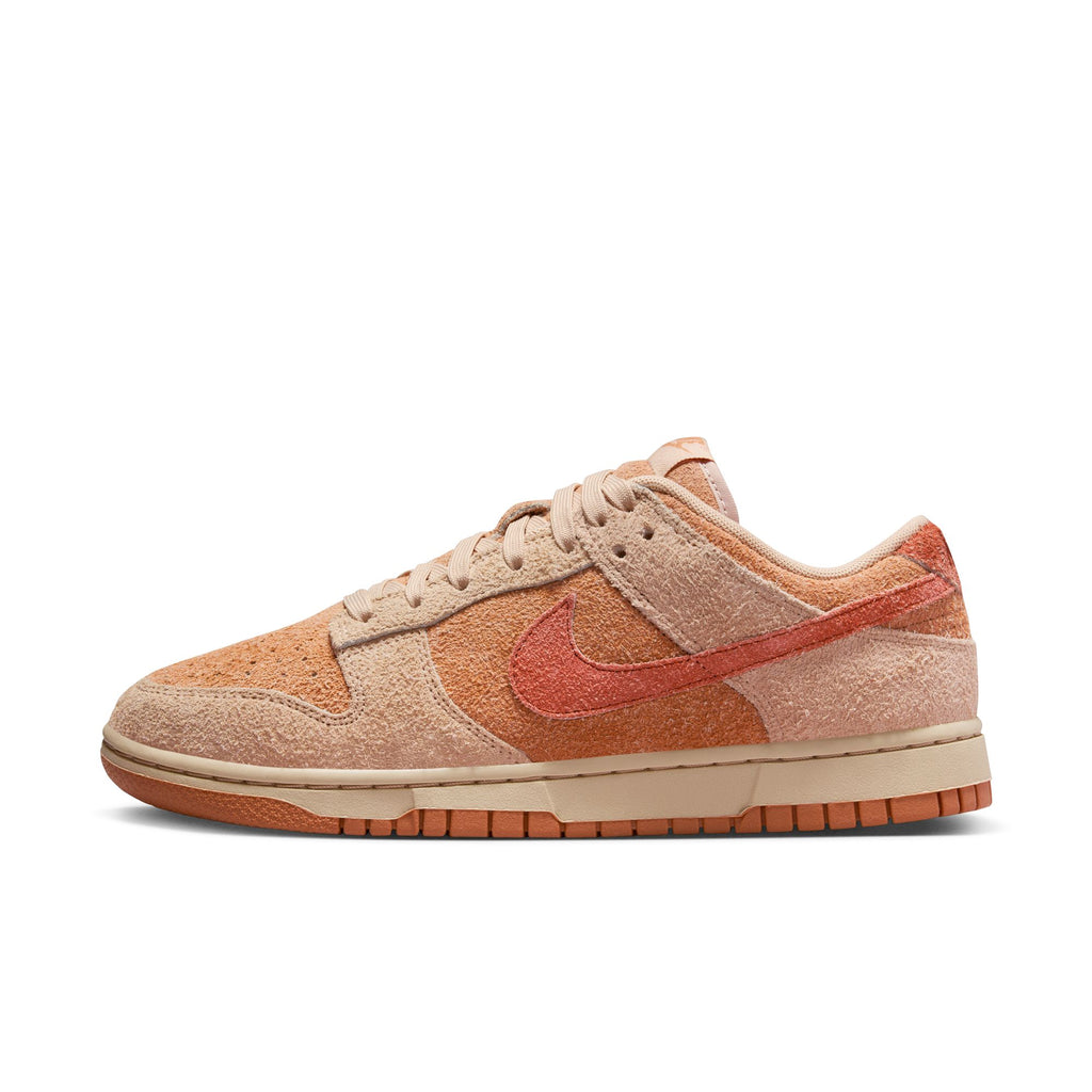 WOMENS NIKE DUNK LOW - SHIMMER/BURNT SUNRISE-AMBER BROWN