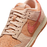 WOMENS NIKE DUNK LOW - SHIMMER/BURNT SUNRISE-AMBER BROWN