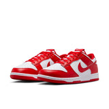 NIKE DUNK LOW RETRO - WHITE/UNIVERSITY RED-WHITE