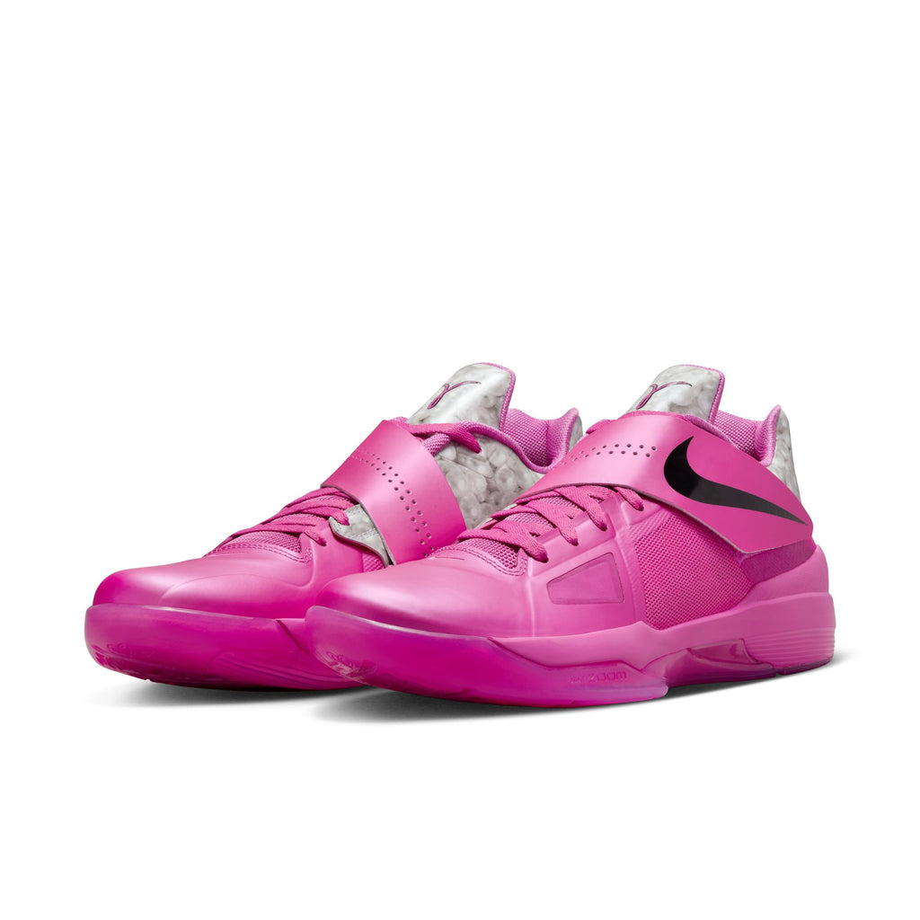 NIKE ZOOM KD IV - PINKFIRE II/BLACK-METALLIC SILVER