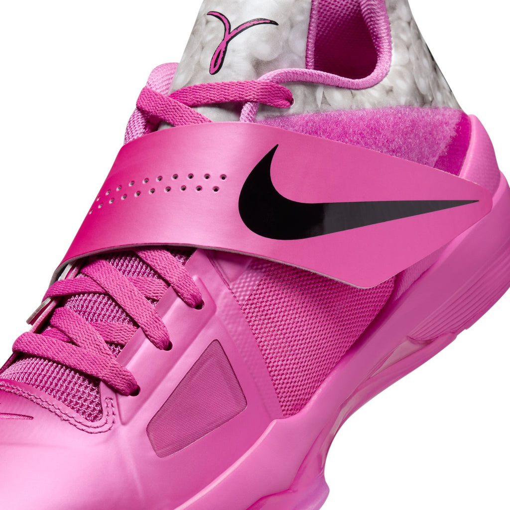 NIKE ZOOM KD IV - PINKFIRE II/BLACK-METALLIC SILVER