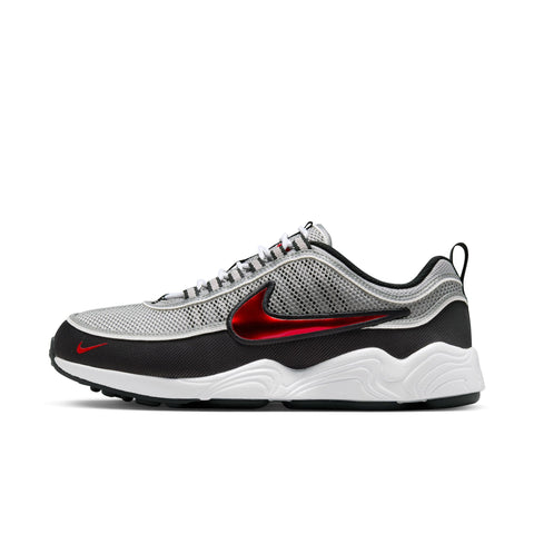 NIKE AIR ZOOM SPIRIDON - METALLIC SILVER/SPORT RED-BLACK-WHITE