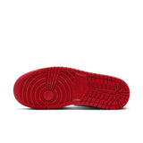 WOMENS AIR JORDAN 1 MID SE - SAIL/VARSITY RED-TEAM RED