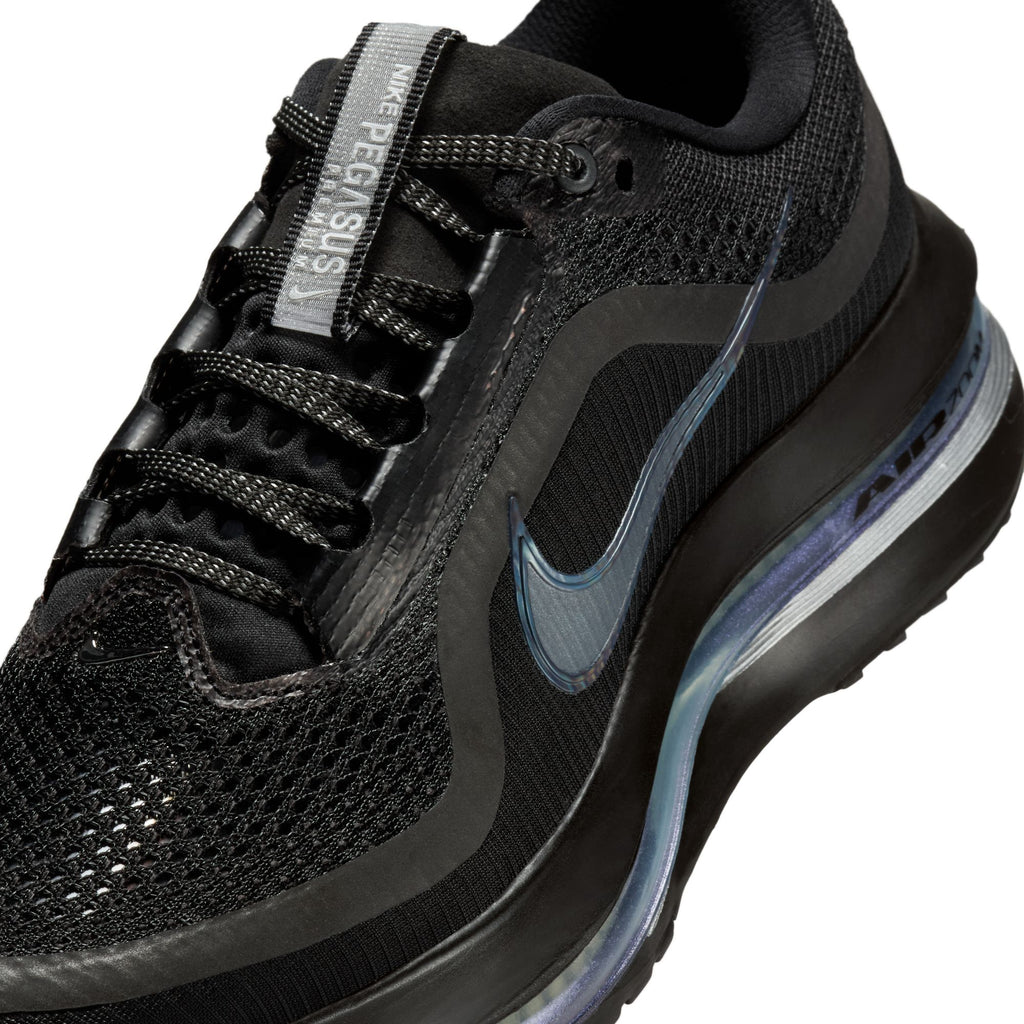 WOMENS PEGASUS PREMIUM - BLACK/BLACK-METALLIC SILVER