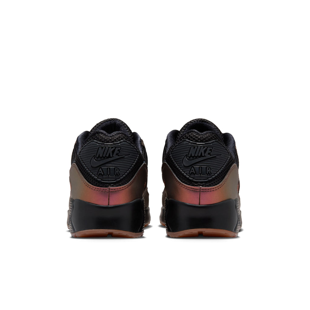 NIKE AIR MAX 90 - BLACK/BLACK-DARK RUSSET-METALLIC COPPER