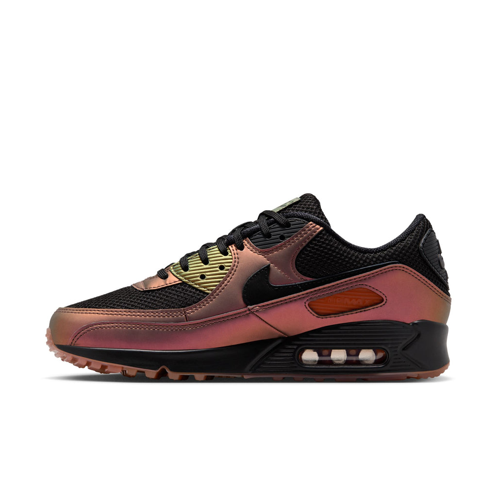 NIKE AIR MAX 90 - BLACK/BLACK-DARK RUSSET-METALLIC COPPER