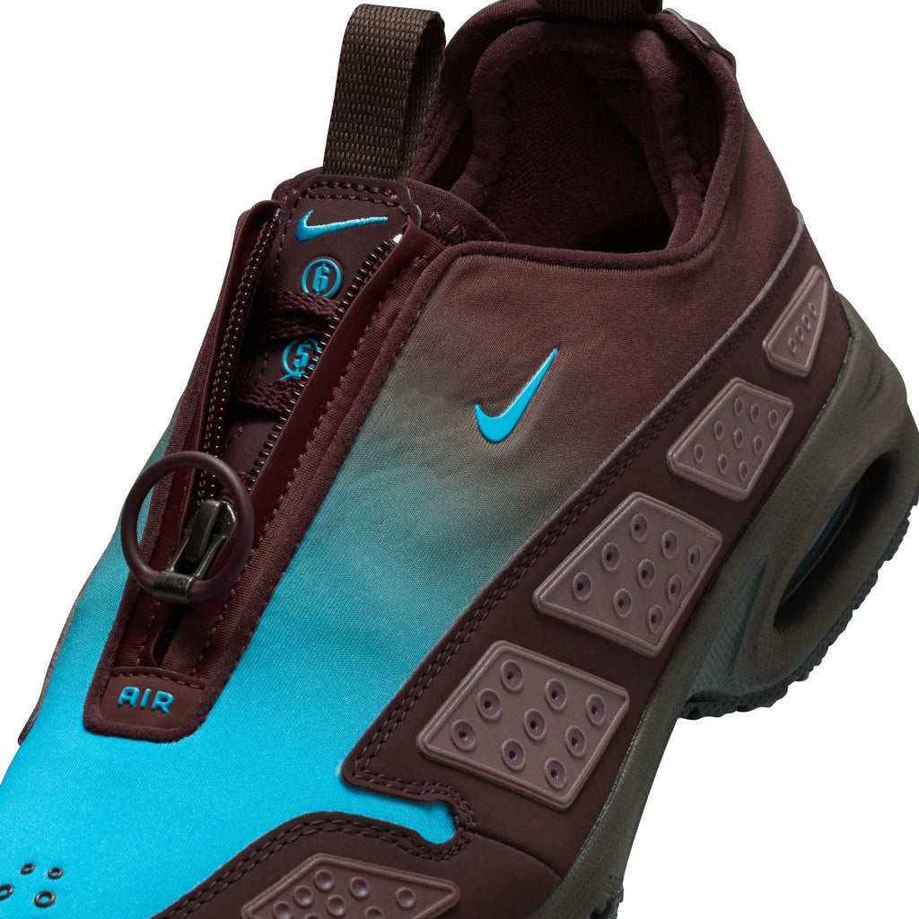 WOMENS NIKE AIR MAX SNDR GTX -BURGUNDY CRUSH/BALTIC BLUE-BAROQUE BROWN