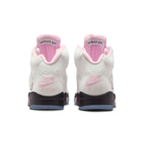 AIR JORDAN 5 RETRO - WHITE/MED SOFT PINK-BLACK