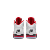 AIR JORDAN 5 RETRO PS - WHITE/FIRE RED-BLACK