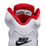 AIR JORDAN 5 RETRO GS - WHITE/FIRE RED-BLACK