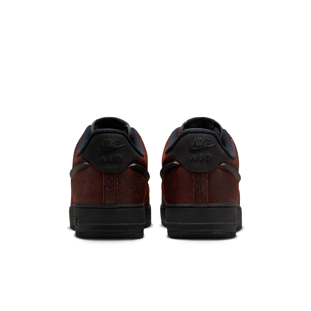 NIKE AIR FORCE 1 RETRO "HALLOWEEN" - BLACK/BLACK-CRIMSON