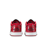 AIR JORDAN 1 LOW SE - BLACK/VARSITY RED-WHITE